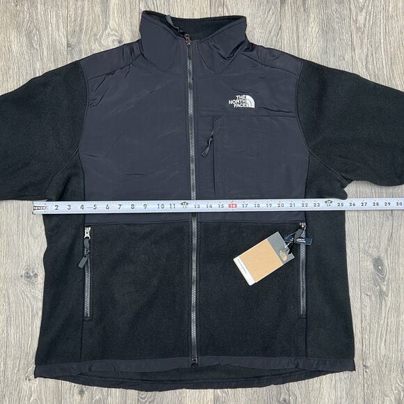 The North Face Hoodie Jacket Size 2XL Womens Black Retro Denali TNF Black $200 - Picture 5 of 16